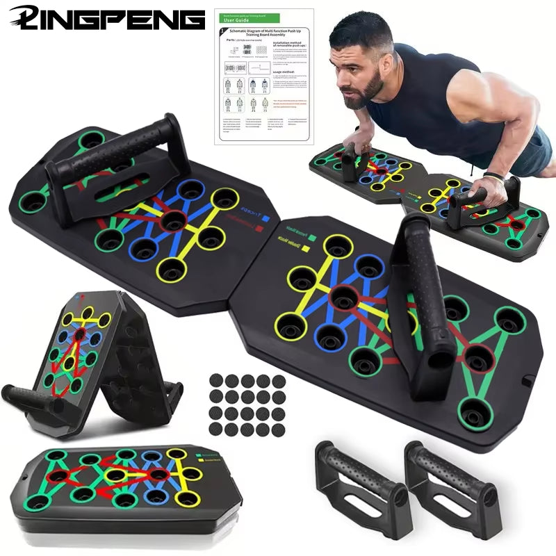 Household Multifunctional Push up Training Board for Men'S Chest and Abdominal Muscle Training Equipment Portable Push up Board